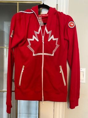 Hudson Bay Canada Zippered Hoodie